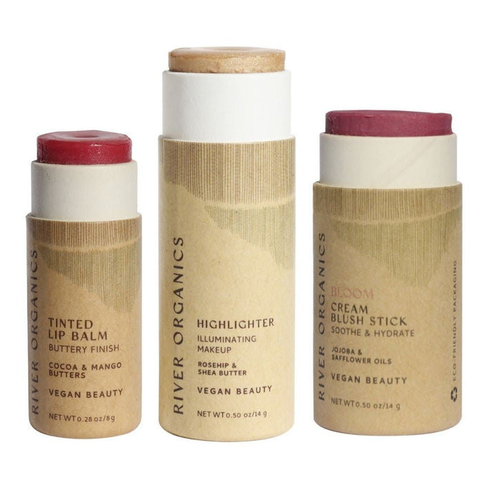 Custom Lip Highlighter Blush Set Trio Fully Customizable Makeup