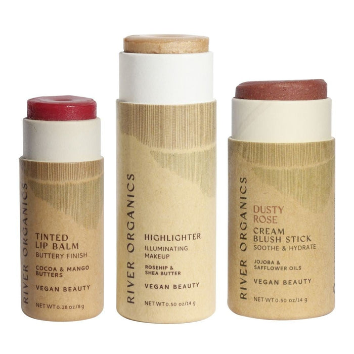 Custom Lip Highlighter Blush Set Trio Fully Customizable Makeup