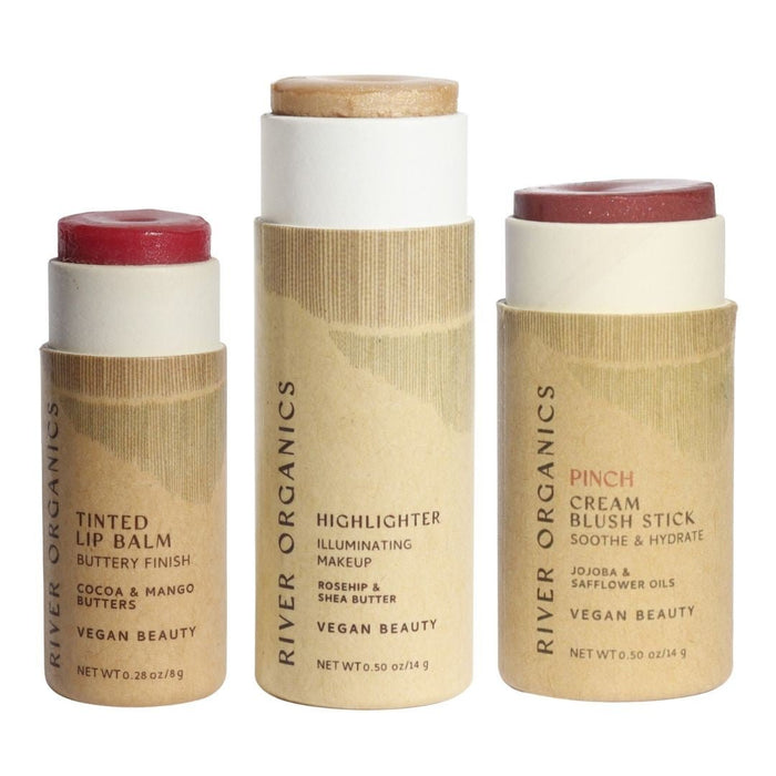 Custom Lip Highlighter Blush Set Trio Fully Customizable Makeup