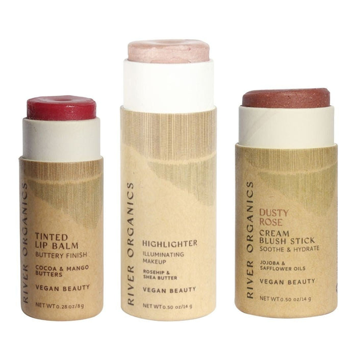 Custom Lip Highlighter Blush Set Trio Fully Customizable Makeup