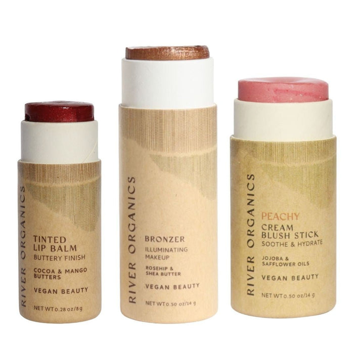 Custom Lip Highlighter Blush Set Trio Fully Customizable Makeup