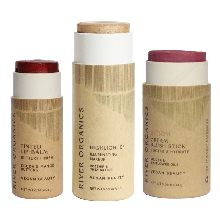 Custom Lip Highlighter Blush Set Trio Fully Customizable Makeup