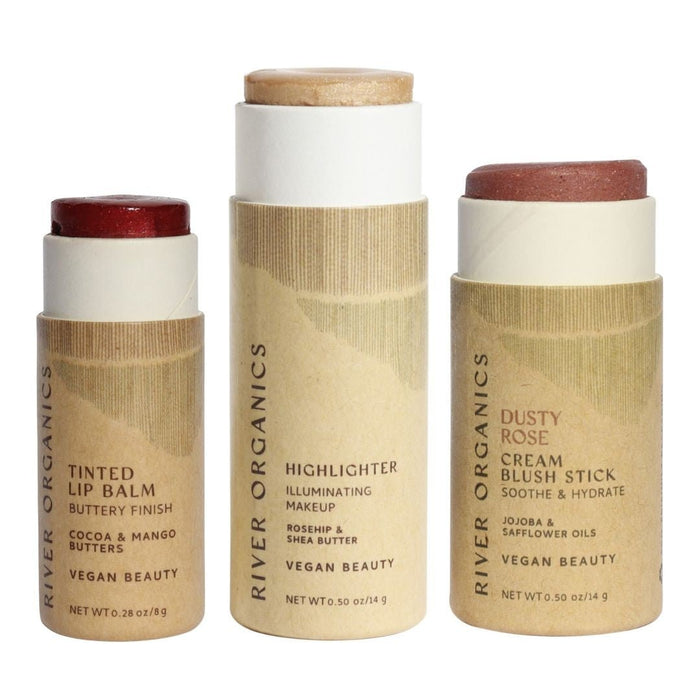 Custom Lip Highlighter Blush Set Trio Fully Customizable Makeup