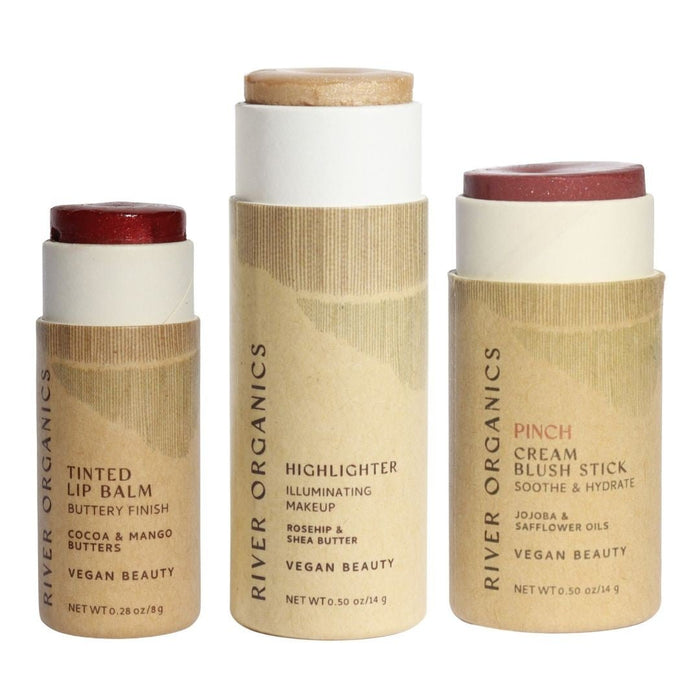 Custom Lip Highlighter Blush Set Trio Fully Customizable Makeup