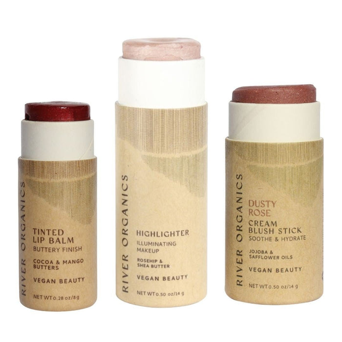 Custom Lip Highlighter Blush Set Trio Fully Customizable Makeup