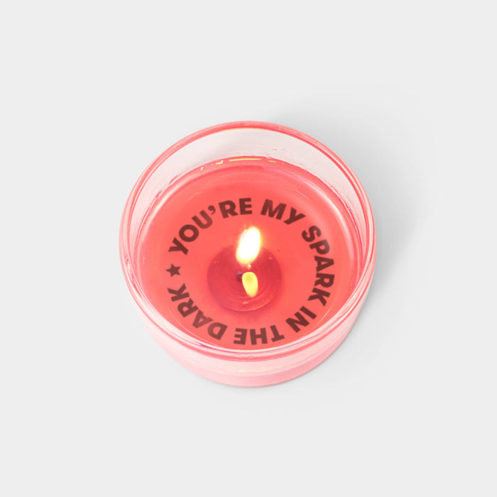 Reveal Secret Message Candle Gift Youre My Spark in the Dark