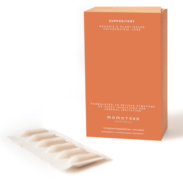 Organic Homeopathic Vaginal Suppository For Yeast BV And Discomfort Relief