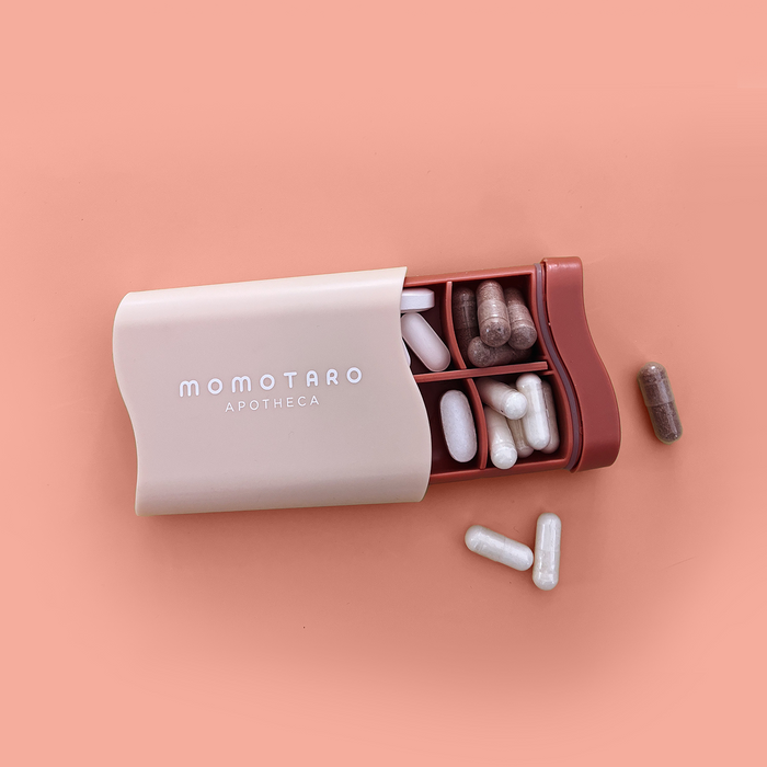 Travel Pill Case And Daily Supplement Organizer On The Go