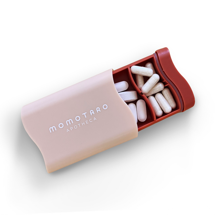 Travel Pill Case And Daily Supplement Organizer On The Go