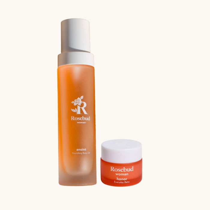 Anoint Nourishing Body Oil + Discovery Honor Everyday Balm Bundle