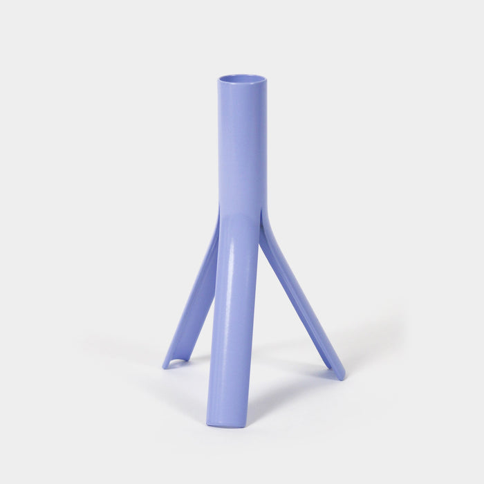 Lavender Rocket Candle Holder In Steel By Lex Pott For Modern Decor