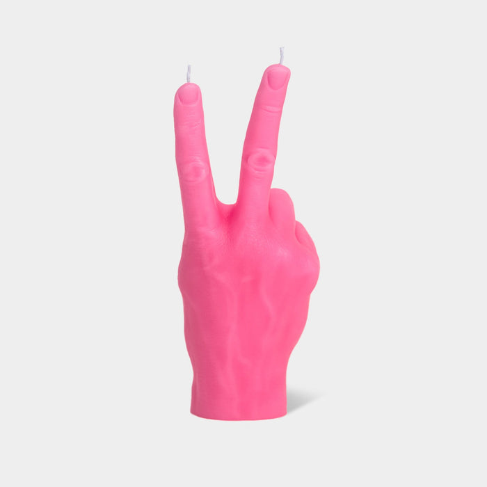CandleHand Peace Pink Candle For Calm Harmony And Joy
