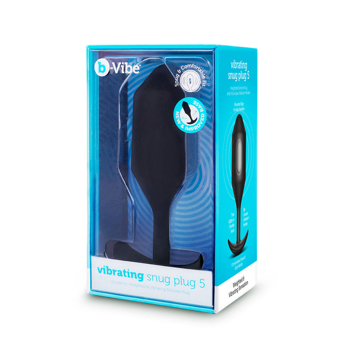 B-Vibe Vibrating Snug Plug 5