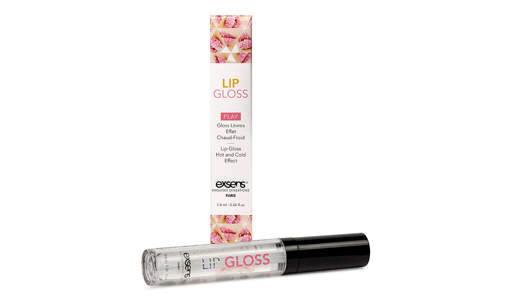 Exsens Hot & Cold Arousal Lip Gloss 7ml - Strawberry