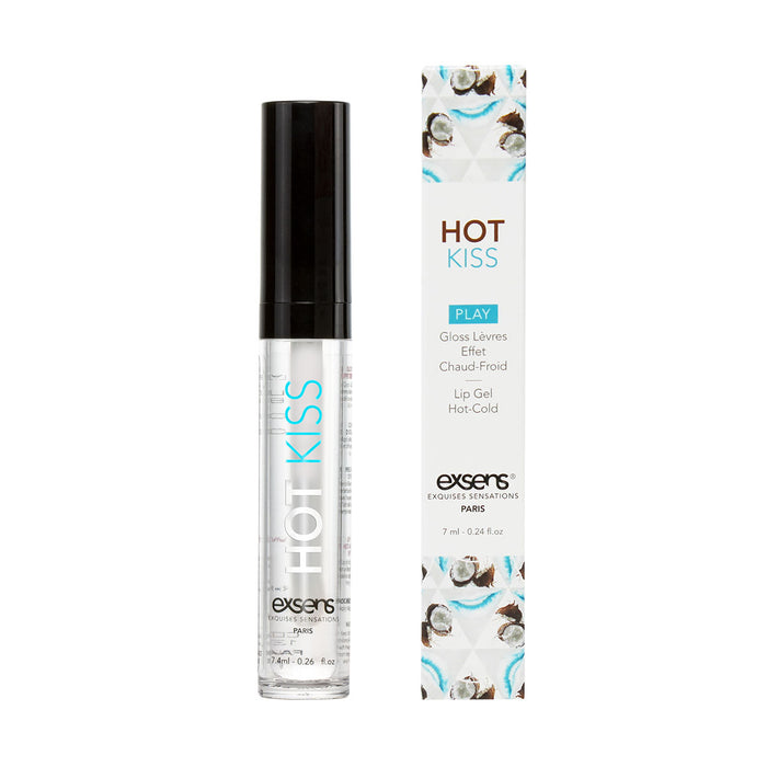 Exsens Hot Kiss Arousal Lip Gloss 7ml - Coconut