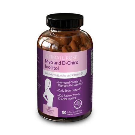 Myo-Inositol and D-Chiro Inositol Supplement PCOS - Supplements products by Intimate Rose